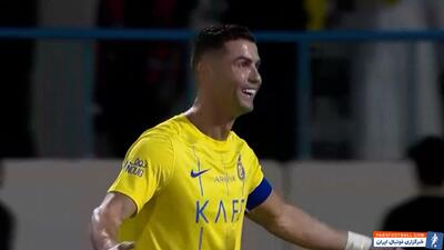 گلزنی رونالدو برای النصر مقابل الاخدود - پارس فوتبال | خبرگزاری فوتبال ایران | ParsFootball