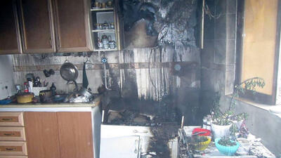 انفجار هولناک یک خانه در رشت / 3 زن و مرد سوختند + عکس