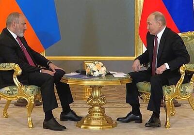 مذاکره پوتین و پاشینیان درباره روابط اقتصادی و امنیت منطقه - تسنیم