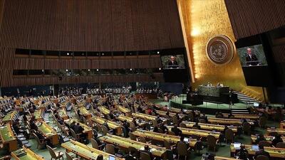 حمایت اکثریت کشورهای جهان از عضویت کامل فلسطین در سازمان ملل / رای موافق 143 کشور مقابل 9 مخالف / نماینده اسرائیل، منشور سازمان ملل را پاره کرد