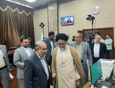 وزیر اطلاعات از ستاد مرکزی نظارت بر انتخابات بازدید کرد