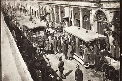 حمل و نقل عمومی در تهران ۱۰۰ سال قبل این شکلی بود