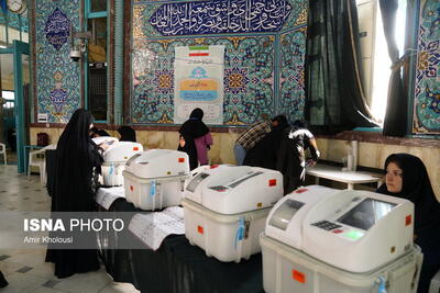 تصاویر: رای گیری مرحله دوم انتخابات مجلس - حسینیه ارشاد