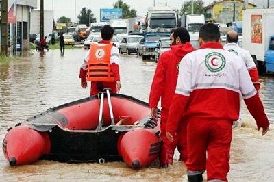 امدادرسانی به بیش از ۱۰ هزار نفر متأثر از سیل و آبگرفتگی/ ۲۵۳ نفر متأثر به مناطق امن منتقل داده شد