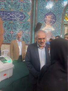 حسینی پس از رای دادن: مشارکت بالا در انتخابات نشانگر وحدت و همدلی در کشور است