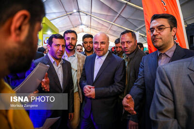 بازدید رییس مجلس شورای اسلامی از نمایشگاه اینوتکس