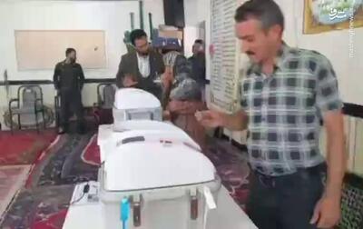 فیلم/ حضور مردم مازندران پای صندوق‌های رای