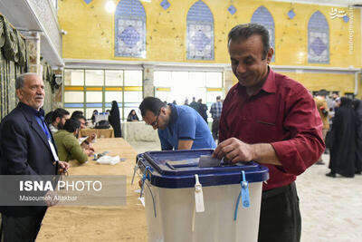 عکس/ رای گیری مرحلهٔ دوم انتخابات مجلس در البرز