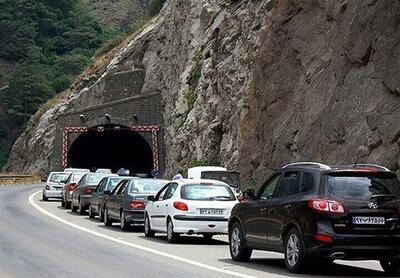 آخرین وضعیت جاده ها؛ ترافیک سنگین در جاده چالوس