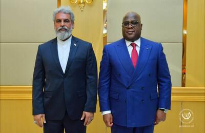 سفیر ایران در کنگو استوارنامه خود را به رییس جمهور این کشور داد