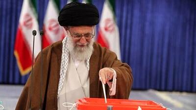 لحظه رای دهی رهبر انقلاب برای دور دوم انتخابات مجلس | رویداد24