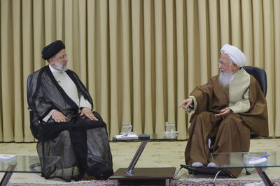 گزارش تصویری: دیدار حجت الاسلام والمسلمین رئیسی با حضرت آیت الله جوادی آملی | خبرگزاری بین المللی شفقنا