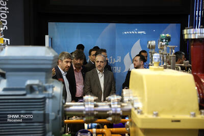 مدیرعامل شرکت ملی گاز از نمایشگاه بین‌المللی نفت ایران بازدید کرد