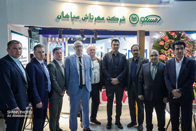 حضور هیئت تجاری بلاروسی در نمایشگاه بین‌المللی نفت ایران