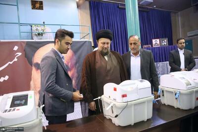 سیدحسن خمینی در انتخابات شرکت کرد