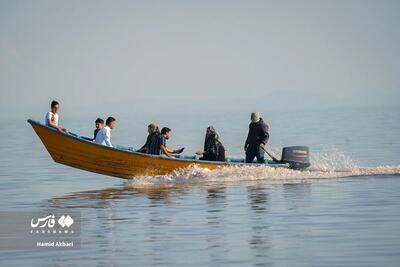 (تصاویر) حال خوبِ مردم و دریاچه ارومیه