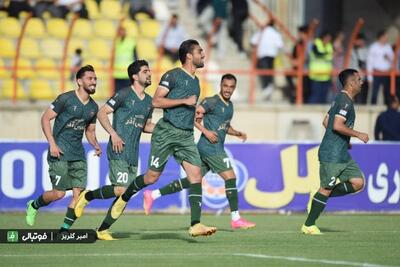 اولین گل لیگ برتری محمد پاپی وارد دروازه پیکان شد
