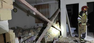 اولین تصاویر از محل انفجار ساختمان مسکونی در تهران + ویدئو