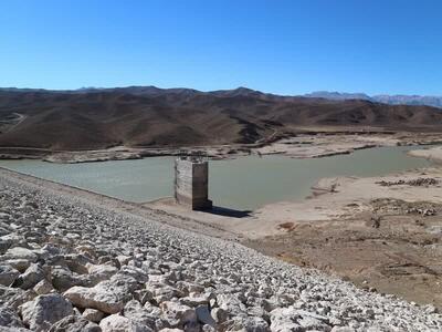 تنها سد استان یزد کمتر از ۵ درصد آب دارد