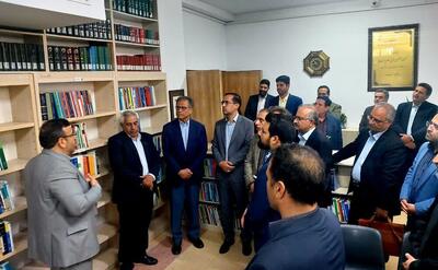 کتابخانه موقوفه حقوق و علوم جنایی دانشگاه یزد افتتاح شد