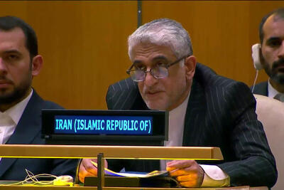 شیوه انگلیسی صحبت کردن نماینده ایران در سازمان ملل سوژه شد/ ویدئو