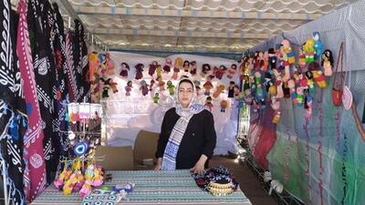 شرکت هنرمندان صنایع دستی در نخستین نمایشگاه رویداد صدرا در خرم آباد