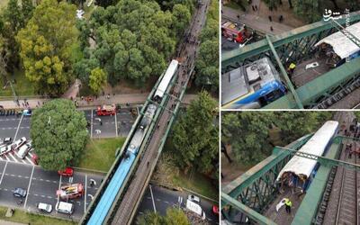 فیلم/ تصادف هولناک قطار در آرژانتین