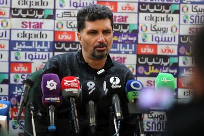حسینی: هر ۲ تیم شایسته پیروزی بودند/ امیدوارم بازیکنانم از هر بازی درس بگیرند