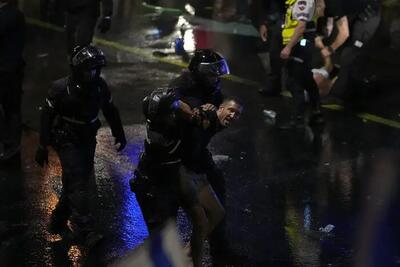 حمله پلیس تل آویو به معترضان بی بی