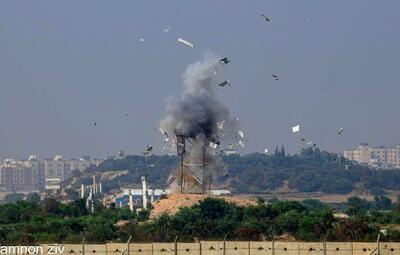 حمله موشکی اسرائیل به عسقلان و کرم ابوسالم