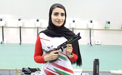 دختر المپیکی ایران رنک دو جهان شد