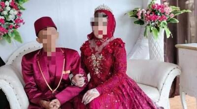 عروس باحجاب ، بعد از ۱۲ روز مرد از آب درآمد! +عکس