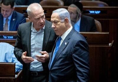 درگیری لفظی بین نتانیاهو و گالانت بالا گرفت