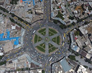 نقشه سه بعدی ۳۴۰۰۰ هکتاری شهر همدان تهیه می‌شود