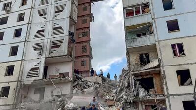 ریزش بلوک آپارتمانی در روسیه ۱۹ زخمی برجای گذاشت