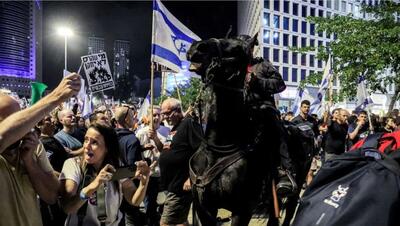 تشدید اعتراض‌ها علیه نتانیاهو در اراضی اشغالی