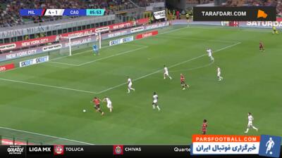 گل دوم کریستین پولیشیچ به کالیاری (میلان ۵-۱ کالیاری) - پارس فوتبال | خبرگزاری فوتبال ایران | ParsFootball