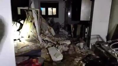 جزئیات انفجار خانه چهار طبقه در خیابان نامجوی تهران + فیلم