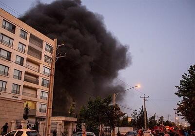 علت آتش‌سوزی ساختمان نیمه کاره در کیش مشخص شد - تسنیم