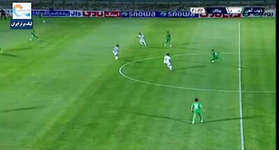 ویدئو خیره‌کننده از سوپرگل 50 متری در لیگ برتر