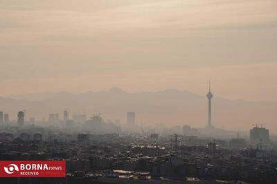 کیفیت هوای 4 شهر استان تهران نارنجی و یک شهر قرمز شد