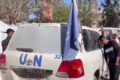 جنایت جدید اسرائیل در رفح / حمله مرگبار به خودرو سازمان ملل