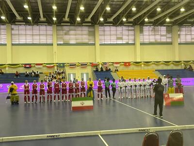 پیروزی هاکی زنان ایران برابر عمان در قهرمانی آسیا