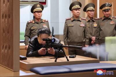 عکس/ بازدید کیم جونگ اون از مجتمع‌های صنایع نظامی کره شمالی