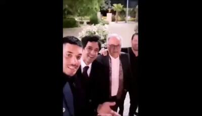 باغ تالار مجلل محل برگزاری مراسم عروسی حسین سلیمانی + ویدیو/ با آرزوی خوشبختی برای عروس و داماد