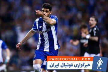 عکس‌| لحظه‌ای که نزدیک بود پای طارمی بشکند! - پارس فوتبال | خبرگزاری فوتبال ایران | ParsFootball