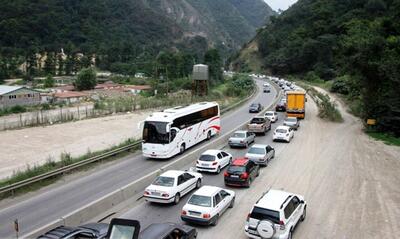 محدودیت ترافیکی در جاده هراز تا ۲۰ شهریور / در این روز سفر نروید