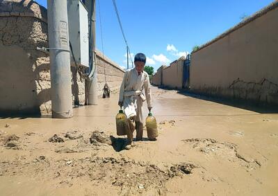 گزارش تصویری/ درماندگی مردم در پی سیلاب‌های ناگهانی در افغانستان | خبرگزاری بین المللی شفقنا