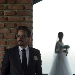 اولین عکس از عروسی حسین سلیمانی ! / آقای بازیگر از عروس زیبایش رونمایی کرد