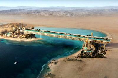 (عکس) عربستان طولانی‌ترین استخر معلق جهان را در پروژه نئوم خواهد ساخت